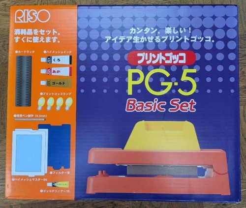 Riso print gocco - gocco, screen